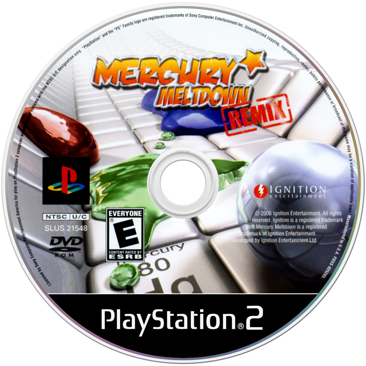 Mercury Meltdown Remix media 4 for Playstation 2